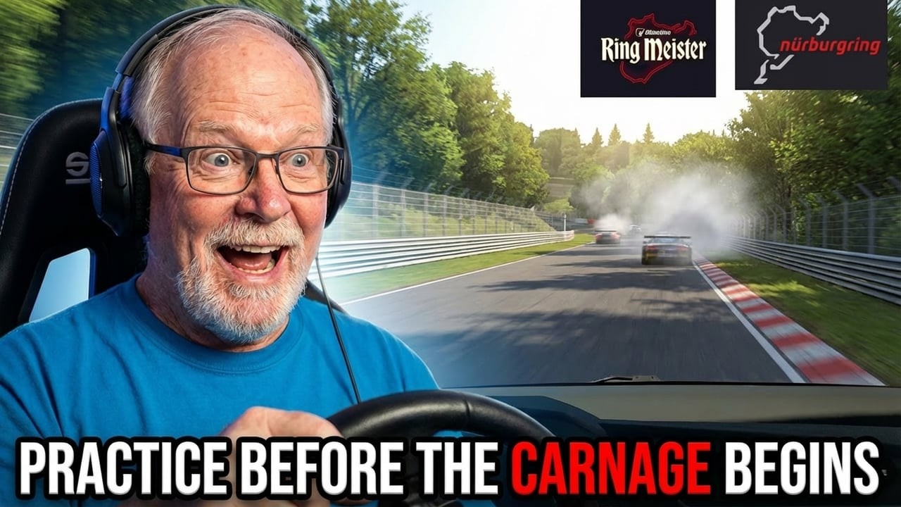 iRacing Ring Meister Practice Season 1 week 10
