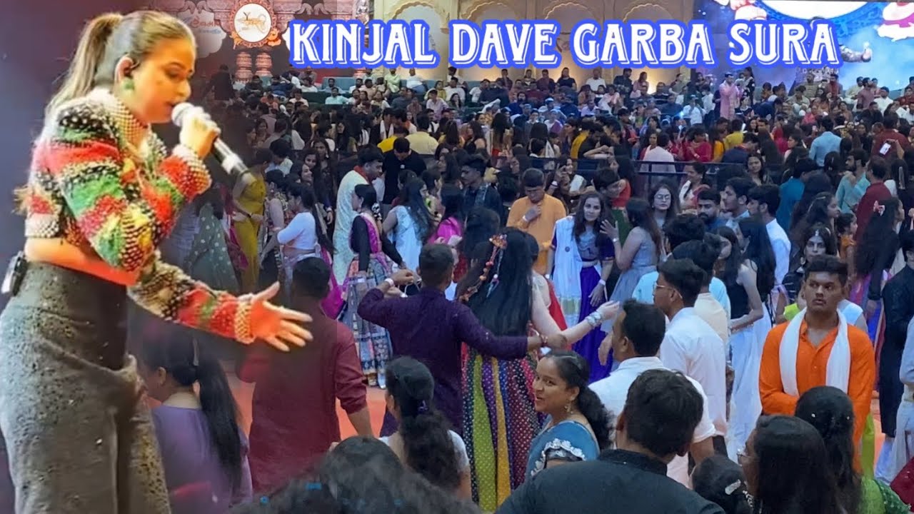 Garba Night Surat 2025 | Kinjal Dave Nonstop Garba | Surat Garba 