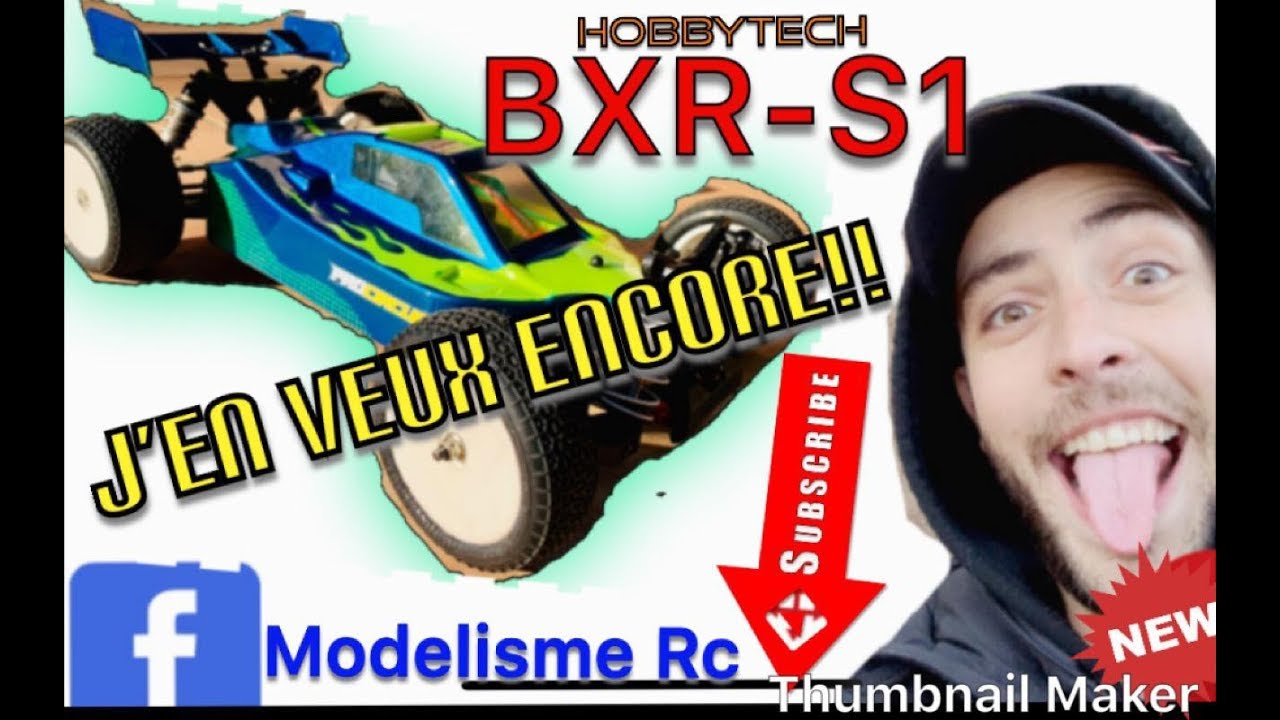 HOBBYTECH BXR-S1 petit roulage du soir avec sa nouvelle carrosserie !!