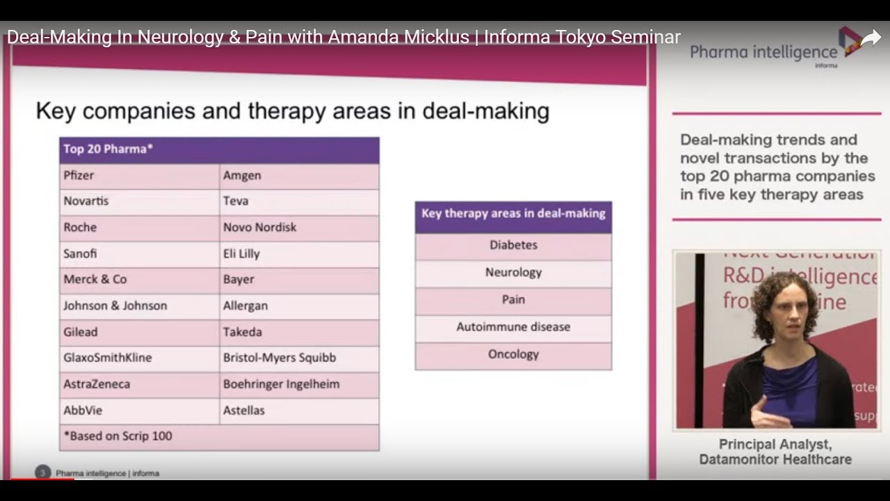 Innovation in Deal-making with Amanda Micklus | Informa Tokyo Seminar