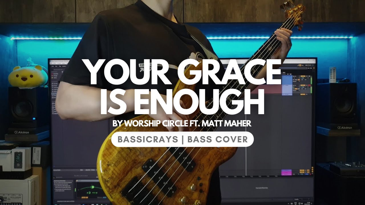 Your Grace Is Enough | Worship Circle ft. Matt Maher | Bass Cover (4K)