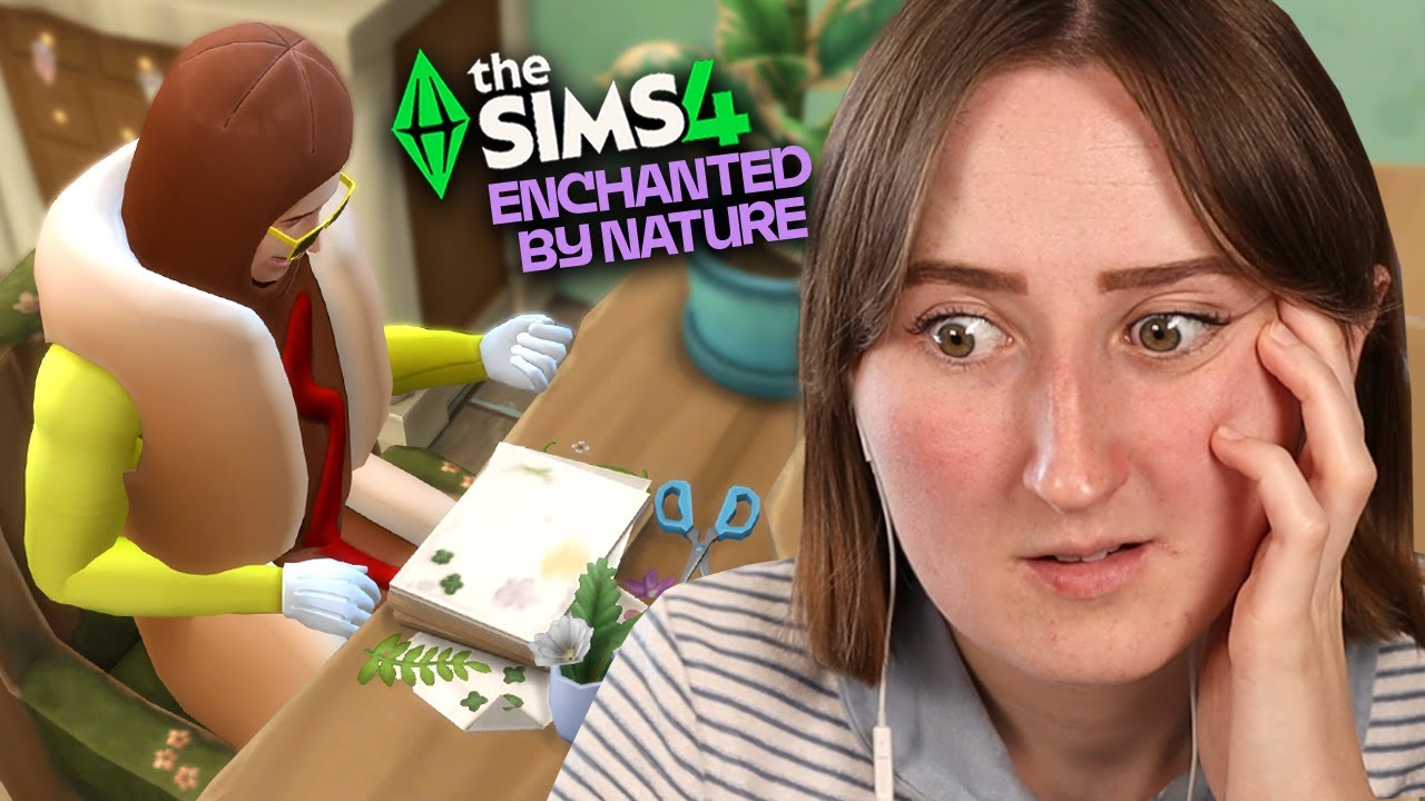 trying to get rich from the FLOWER PRESS in the sims
