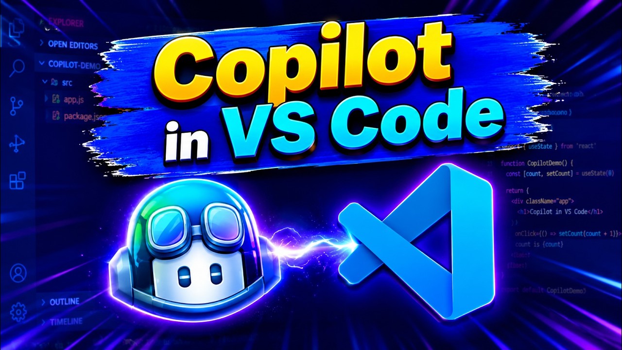 How to Install GitHub Copilot in VS Code | Beginner&rsquo;s Guide to AI Coding with Visual Studio Code