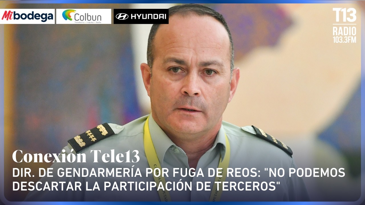 Dir. de Gendarmería por fuga de reos: 