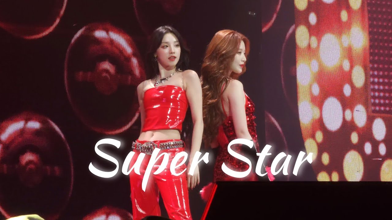 [4K] 241004 YUQI(雨琦) & SHUHUA(舒華) - 'Super Star' @ 2024_GIDLE_WORLDTOUR [iDOL] in Taipei