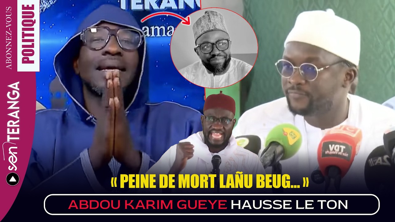 Abdou Karim répond à And Samm Jikko Yi & hausse le ton …« Peine de mort lañu beug… »