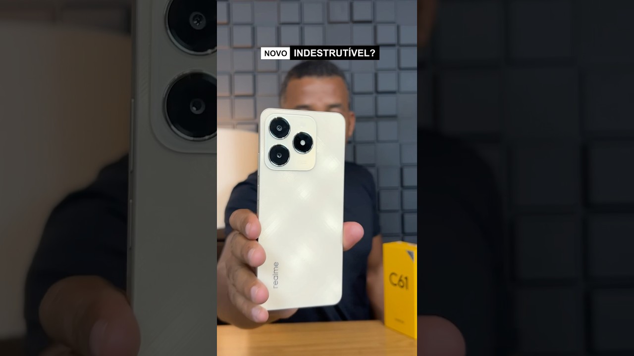Realme C61 &eacute; o novo Indestrut&iacute;vel?