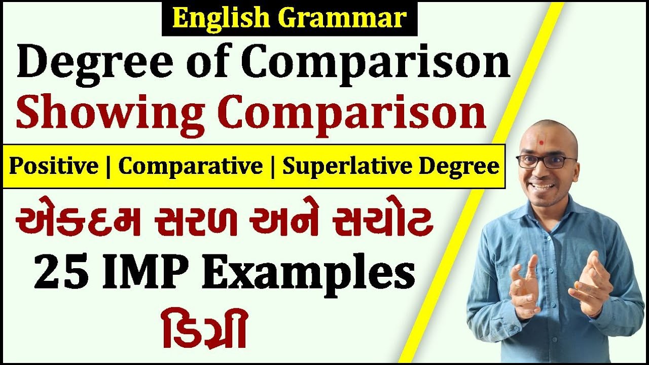Degree of Comparison | Showing Comparison | Expressing Comparison | Comparing thing | Harsh Barasiya