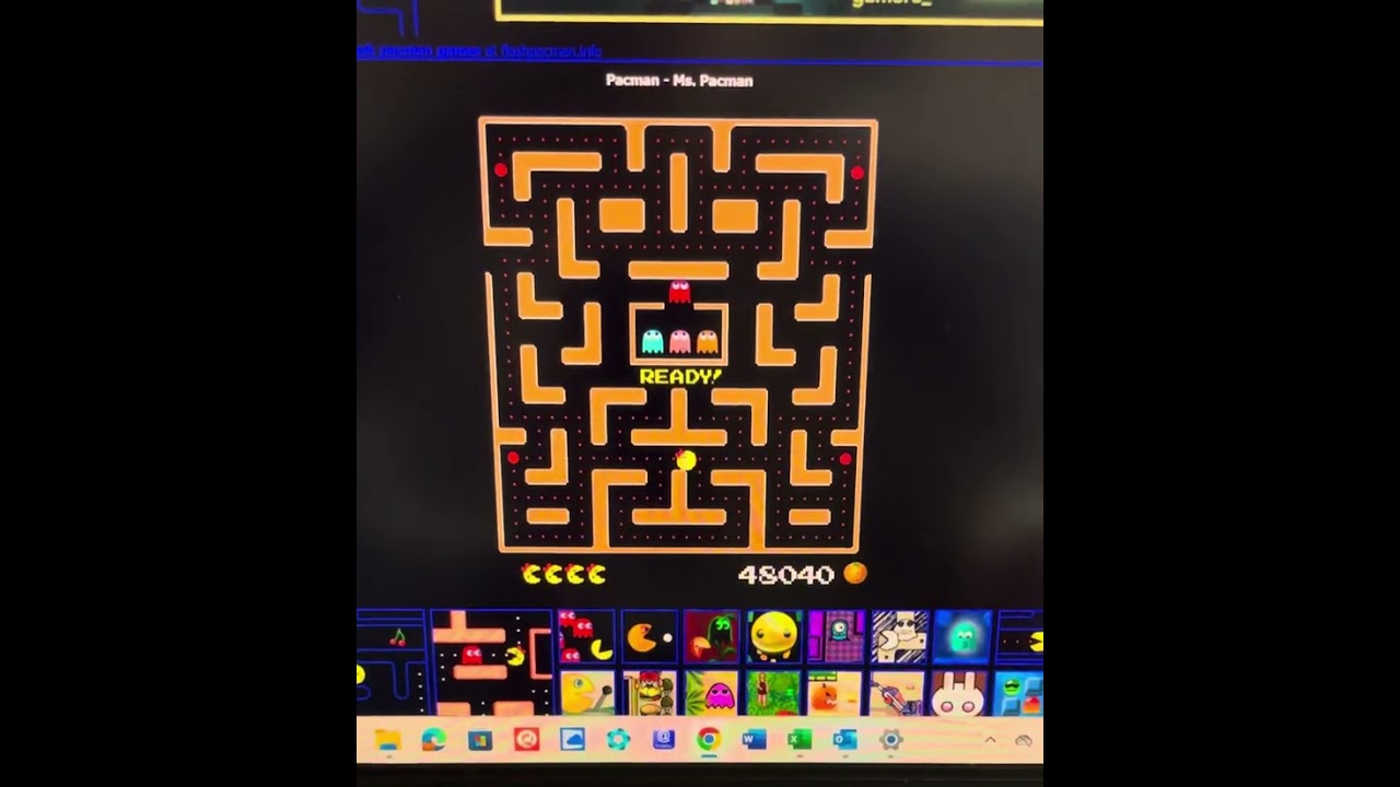 レトロ編 Ms.Pac-Man(2/06) #パックマン #パックマン99 #pacman