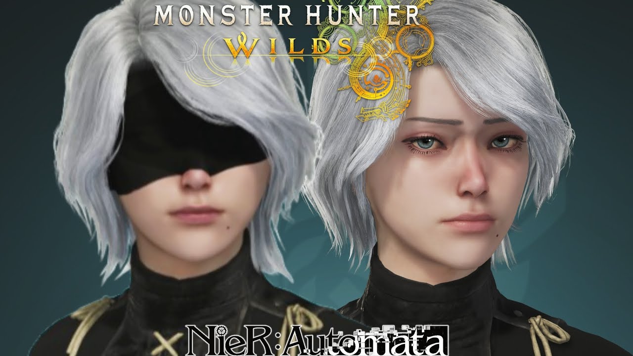 2B (NieR Automata) MONSTER HUNTER WILDS |Character Creation |