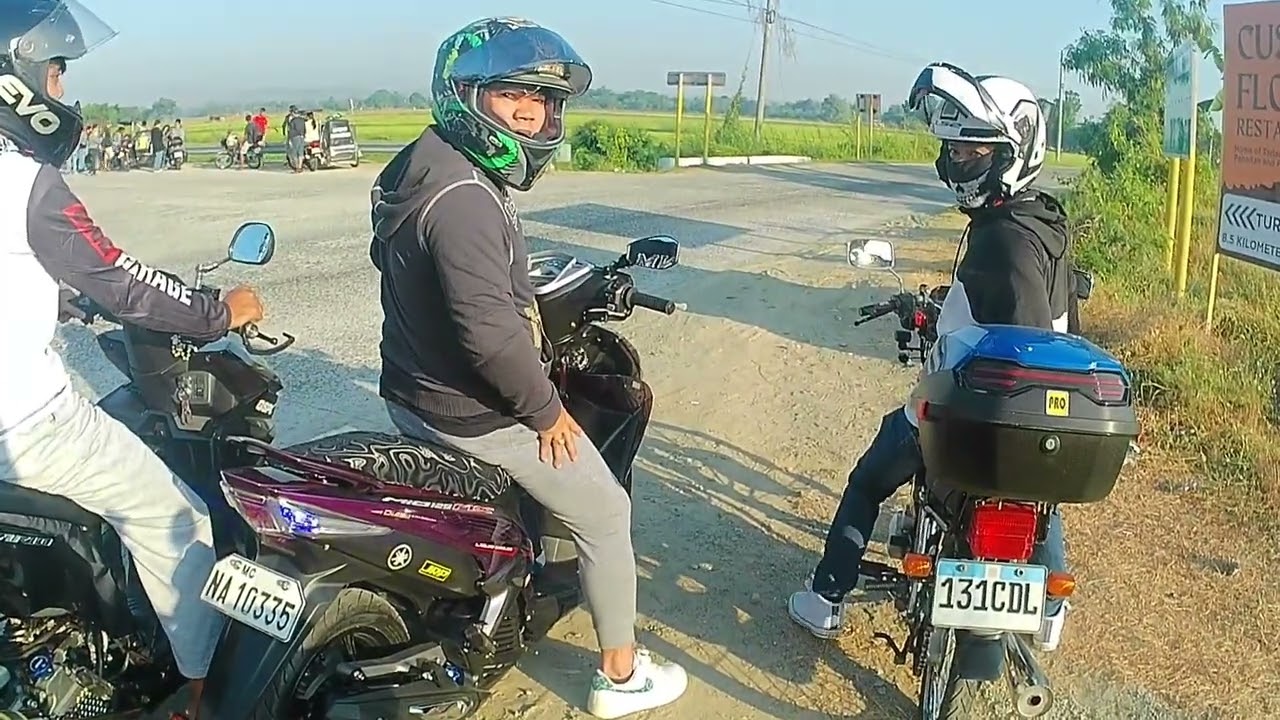 Sabado semana Santa ride to monasteriodetarlac to sitio baag veiwdeck campsite