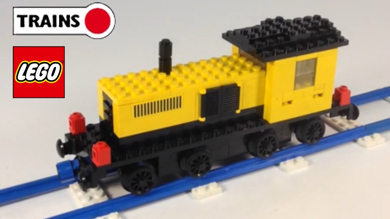 LEGO Train 162 Locomotive 1972 early 3 in 1 vintage set review