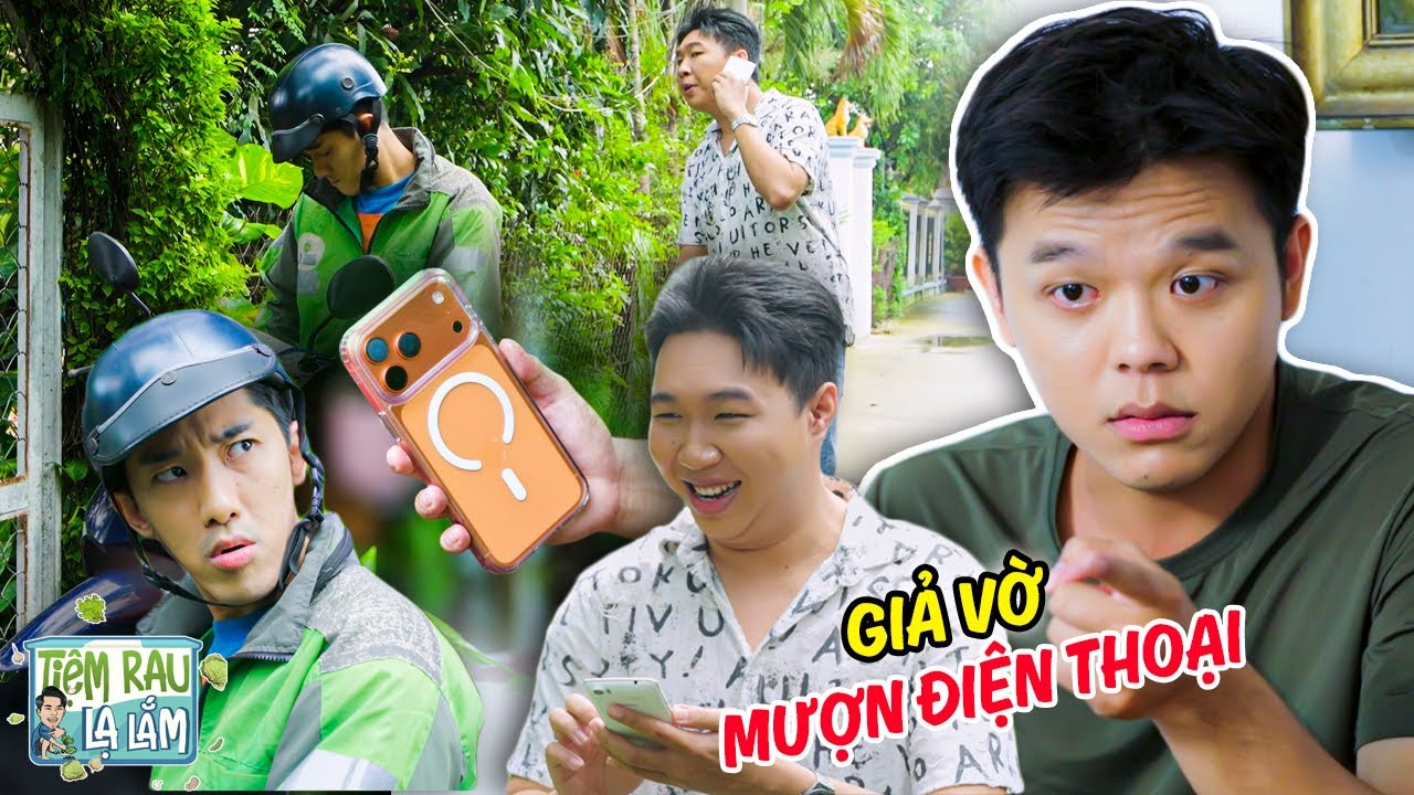 Diễn Nét Khó Khăn Mượn Điện Thoại Shipper, Nào Ngờ Một Đi Không Trở Lại | Tloo Tiệm Rau Lạ Lắm