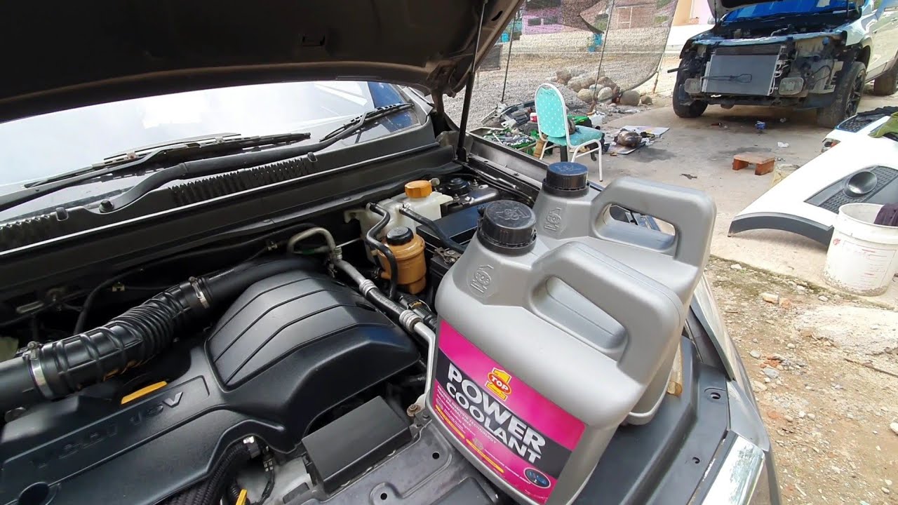 Cara Mudah Flushing Air Radiator Captiva NFL Diesel Di Rumah