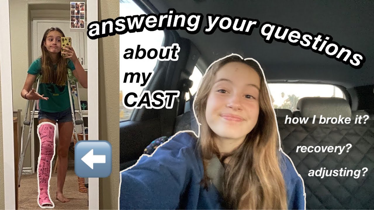 answering all your questions￼ *about my cast*
