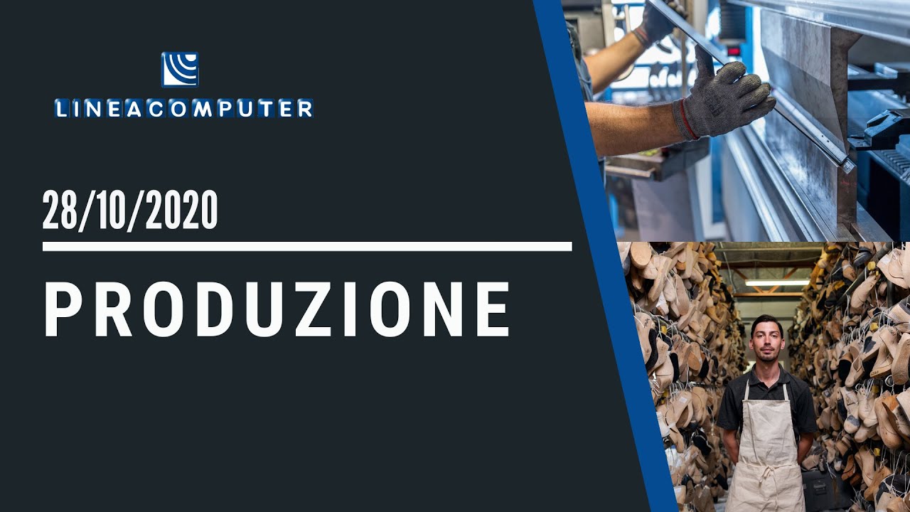 PRODUZIONE INTEGRATA COL SOFTWARE GESTIONALE - Webinar 28 ottobre 2020