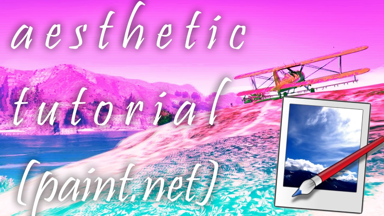 (EASY) Vaporwave Tutorial in Paint.net - For Beginners