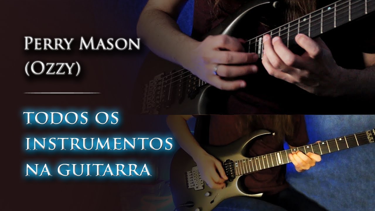 Perry Mason - Tudo na Guitarra! | Guto Gabrelon