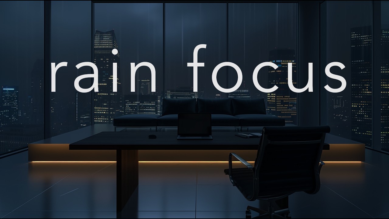 Rainy Night Penthouse – Deep Focus Music