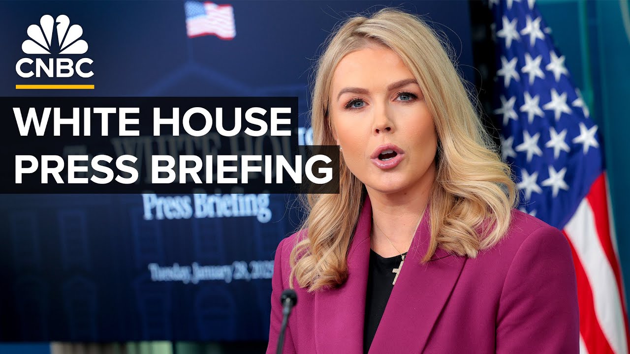 White House press secretary Karoline Leavitt holds a briefing with reporters — 6/11/2025
