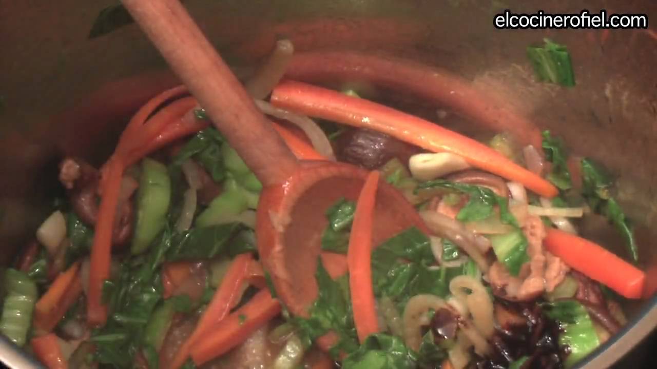 EL COCINERO FIEL # 180 - SOPA CHINA (DE VERDURAS)