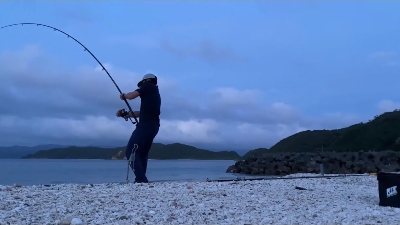 【キャンプ釣り】加計呂麻島にＧＴが！！タコをぶっ込み、ヤツが出現！