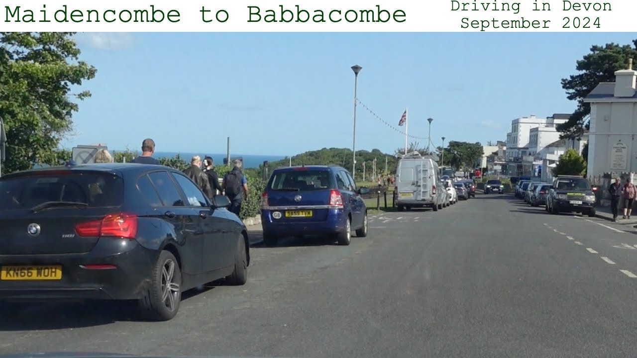 Join us on a scenic drive from Maidencombe to Babbacombe along the stunning coastline of Devon.