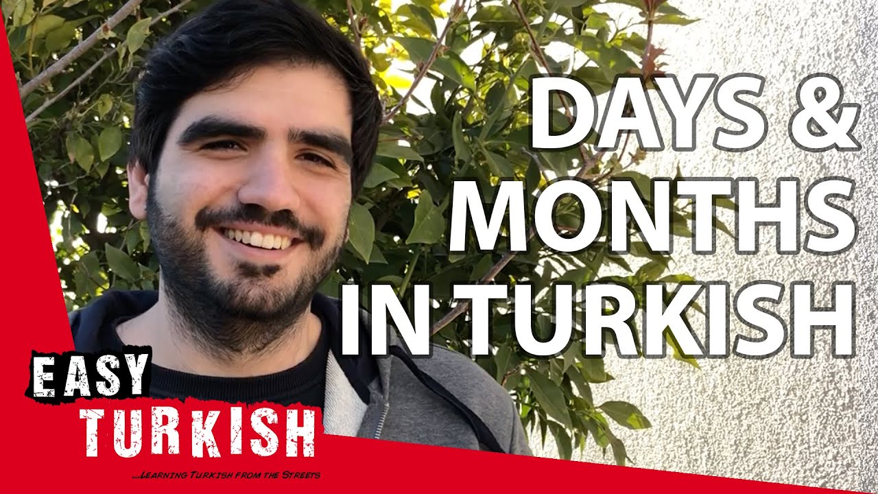 Days and months in Turkish | Super Easy Turkish 7