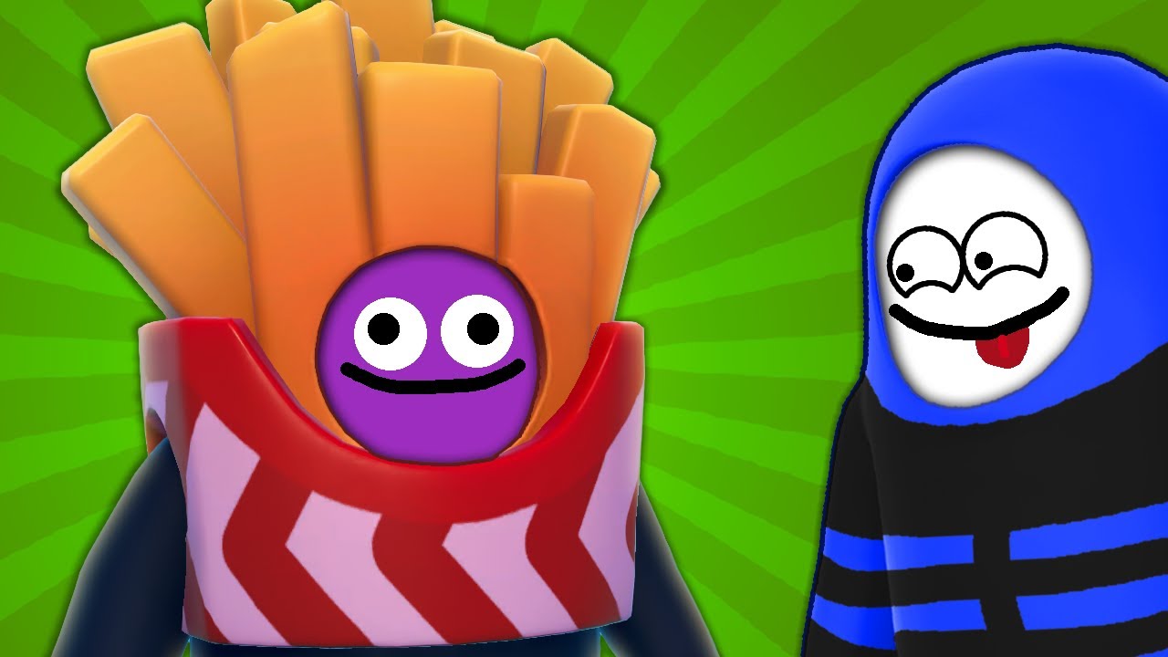 Pommes-Zombey kämpft um den Sieg! | FALL GUYS