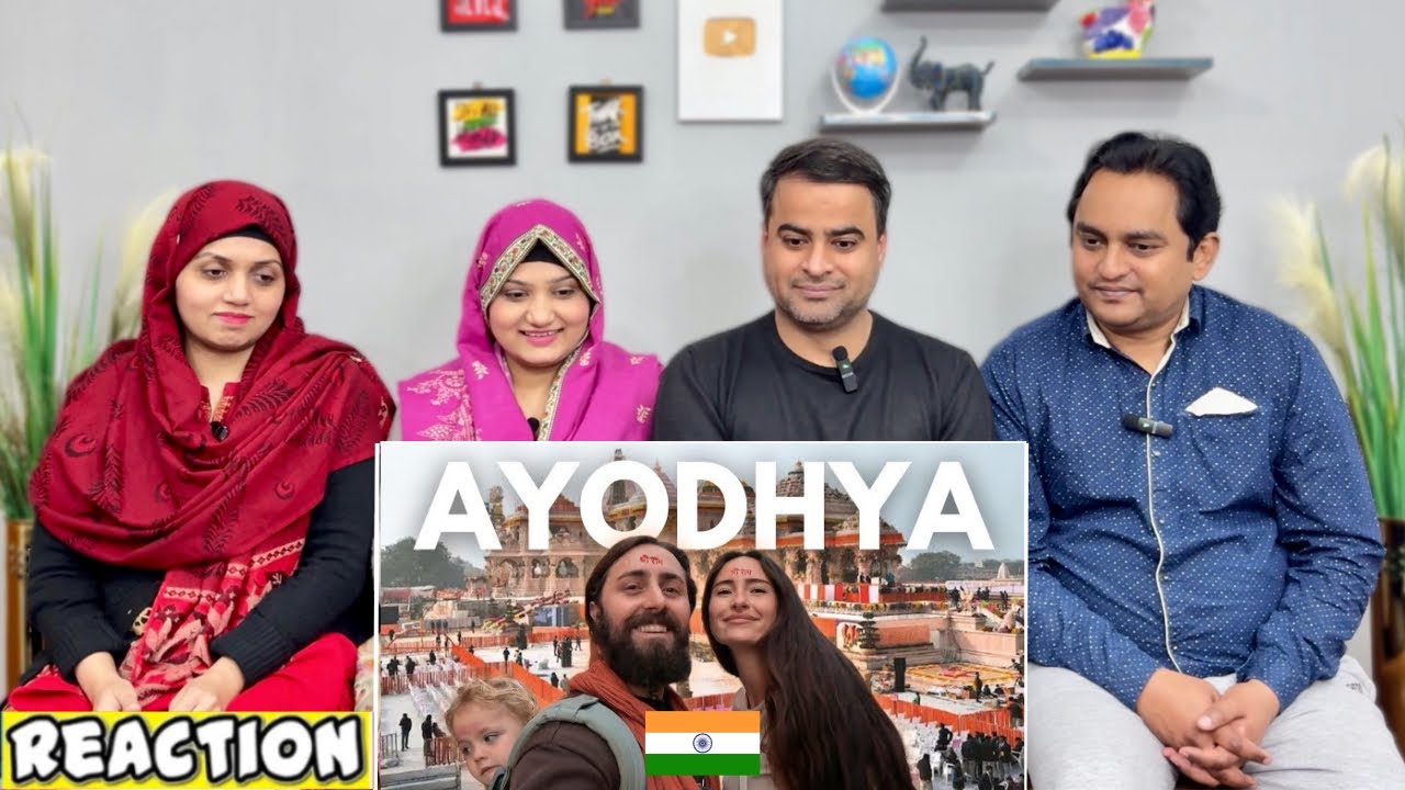 Foreigners Visit AYODHYA! 🇮🇳 | Exploring India's New Ram Mandir, Hanuman Temple & More | Reaction!!
