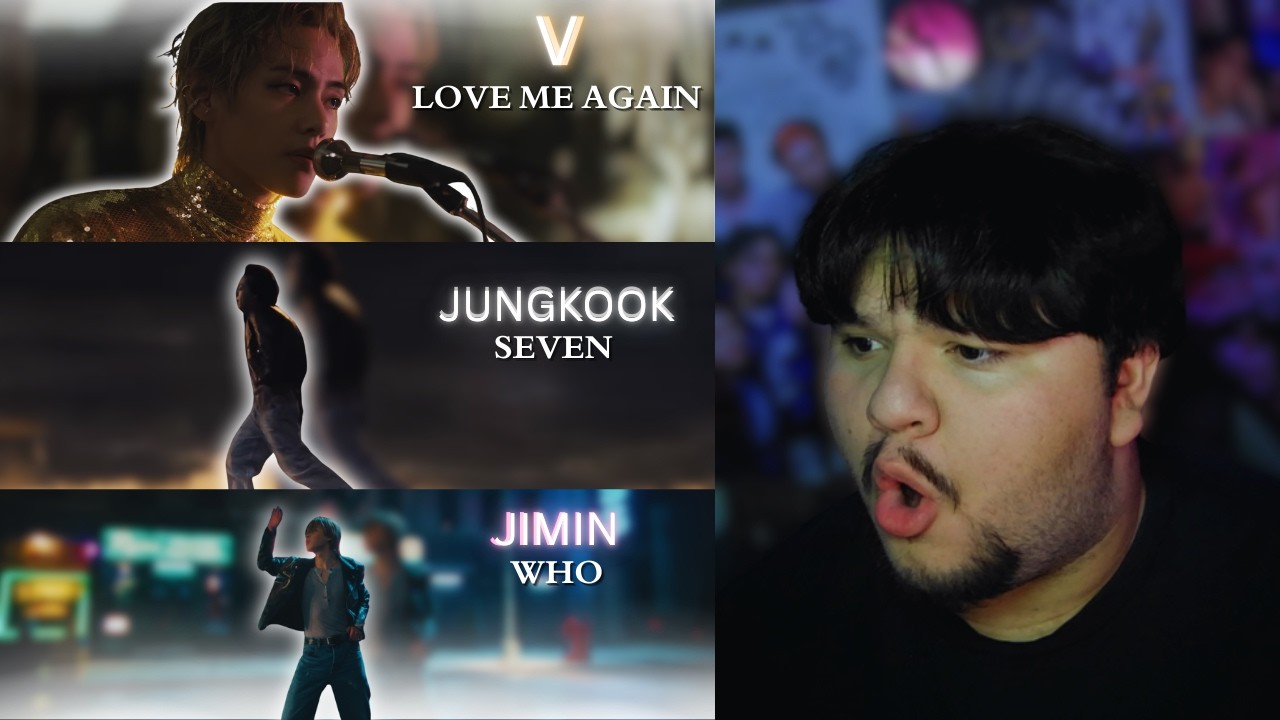 Reacting to BTS Solos PT 1
