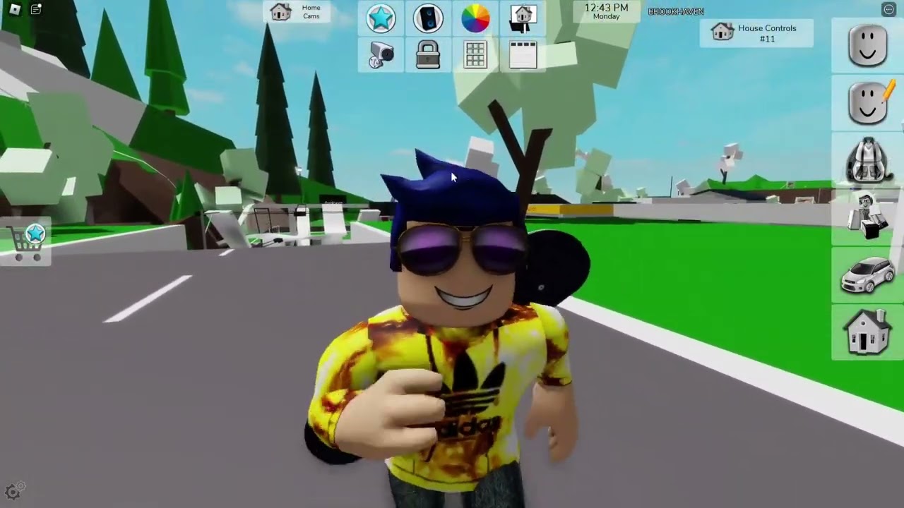 Me and my sister going to school in Roblox Brookhaven 2