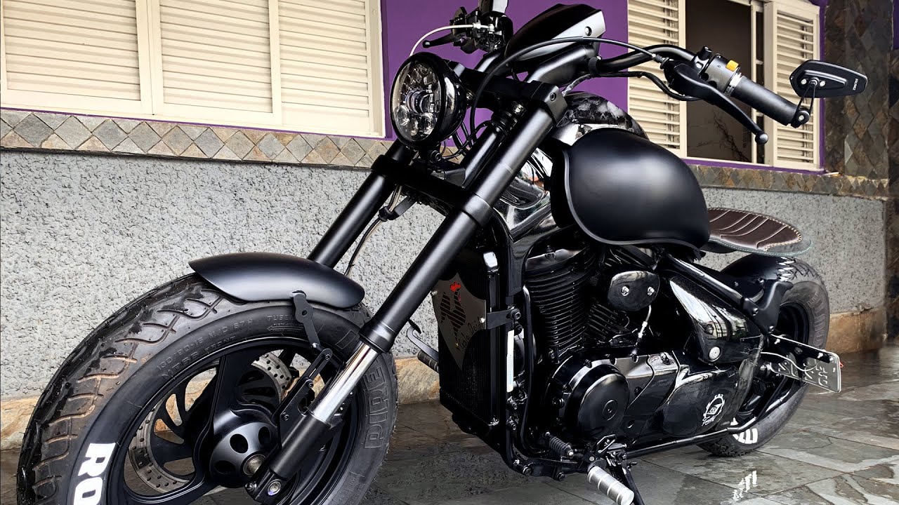 Customização Bobber Suzuki Boulevard M800 by Oficina dos Tons