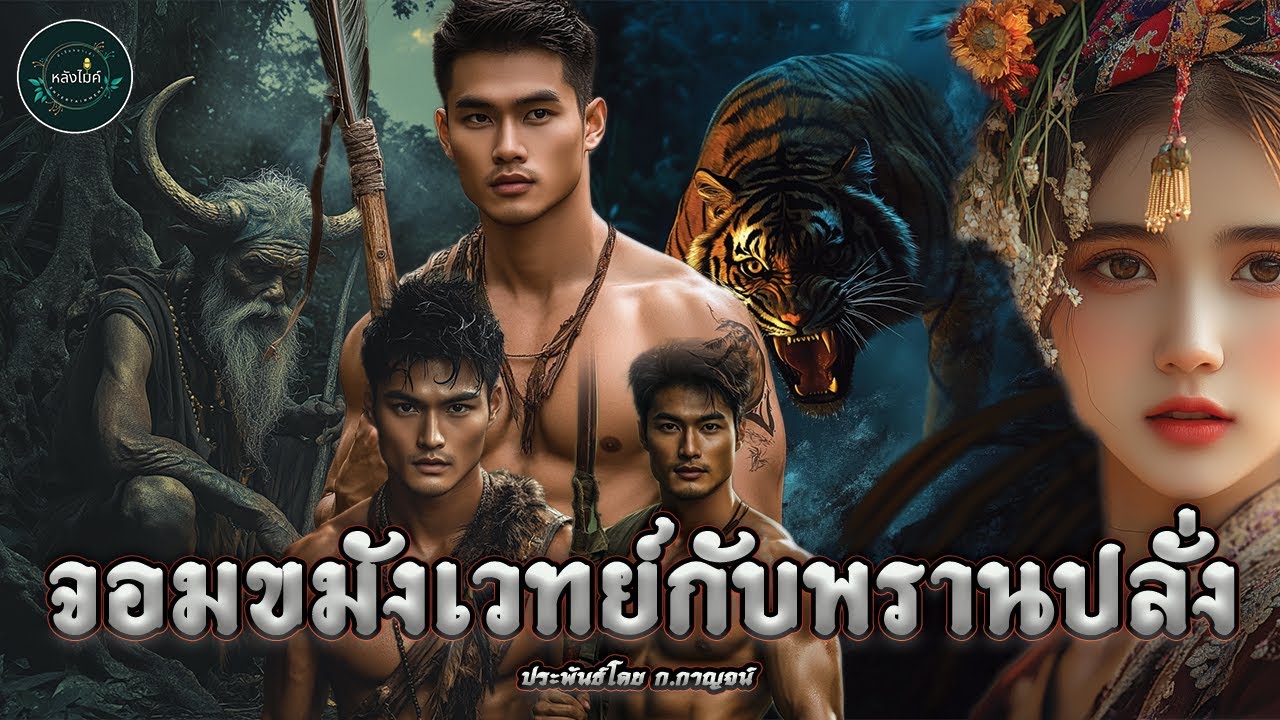 เสือจอมขมังเวทย์กับพรานปลั่ง ประพันธ์โดย ก.กาญจน์