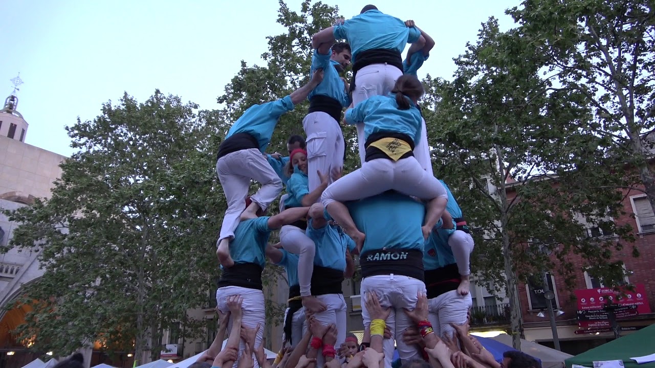 Exhibició Castellera de Sant Jordi - Terrassa - 23/04/18