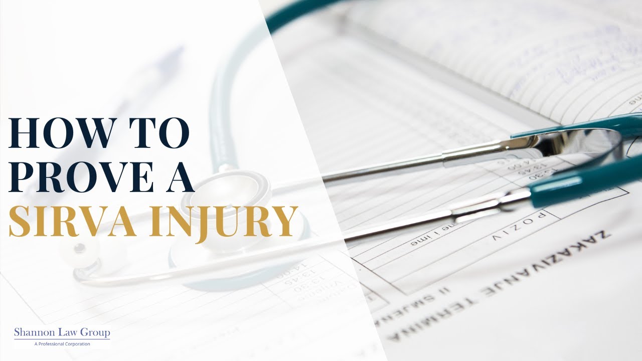 How To Prove A SIRVA Injury (and Get Compensation for It) | Shannon Law Group, P.C. | SIRVA FAQ