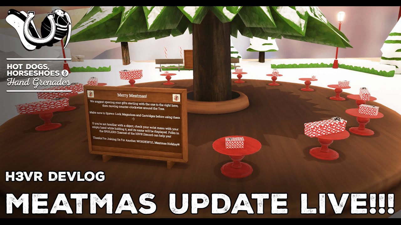 H3VR Early Access Devlog - MEATMAS HOLIDAY UPDATE IS LIVE!!!
