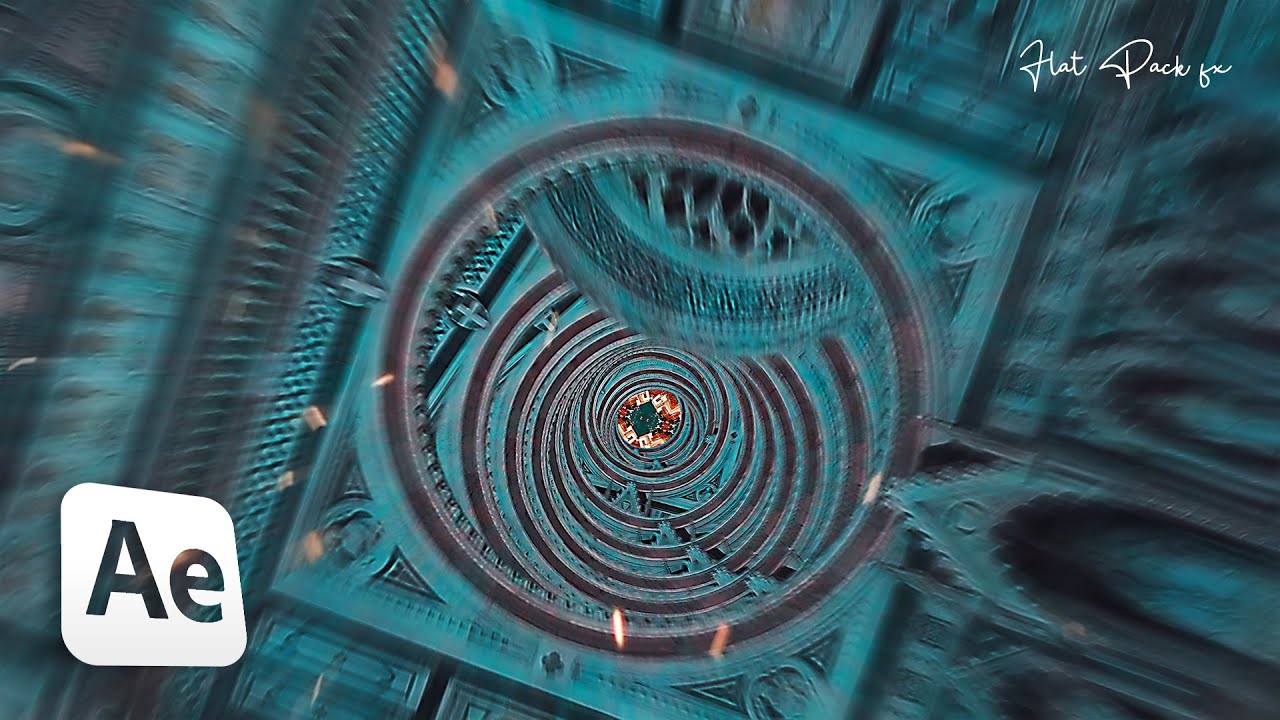 БЕСШОВНЫЙ 3D Бесконечный зум // After Effects 2022