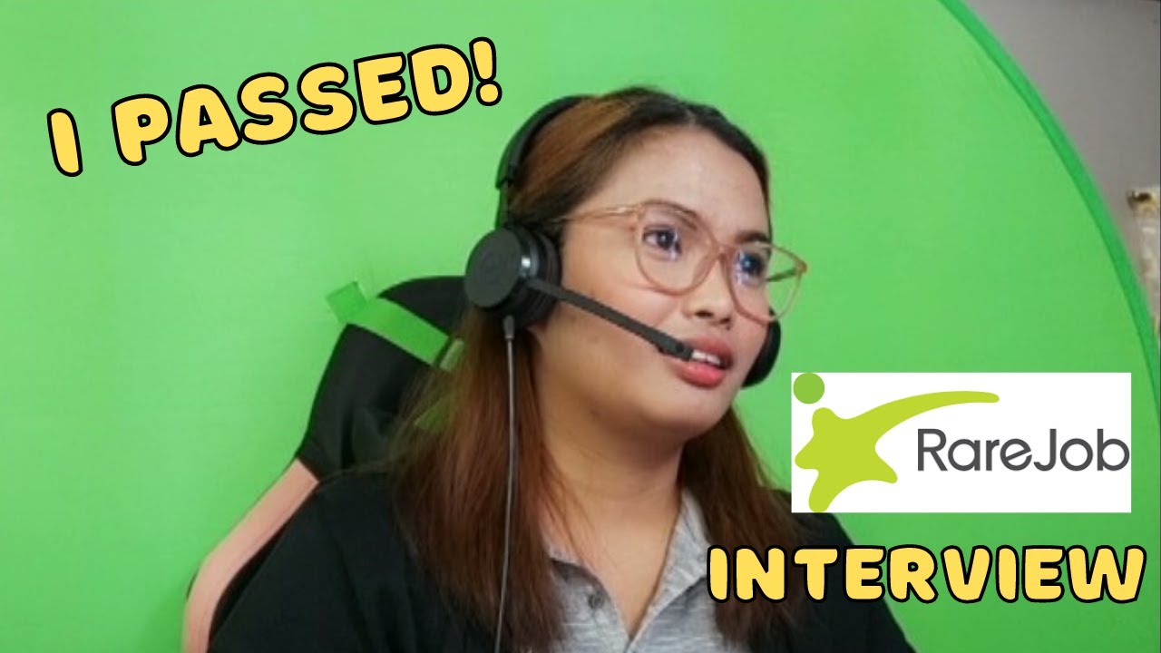 RAREJOB INTERVIEW | I PASSED!