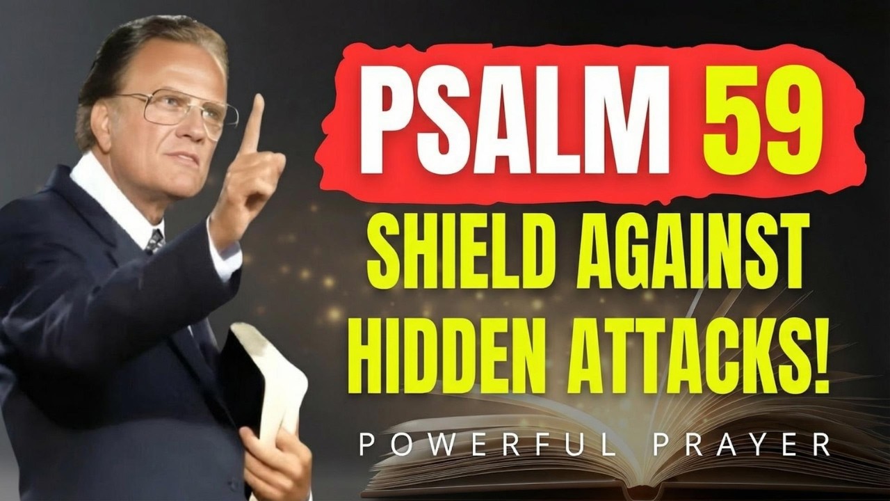 Psalm 59 Divine Shield Against Hidden Attacks God’s Protection Prayer!| Billy Graham|Powerful Prayer