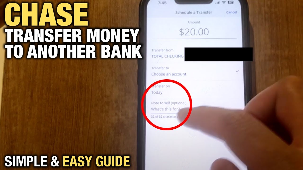How to Transfer Money from Chase to Another Bank (SIMPLE & Easy Guide!)