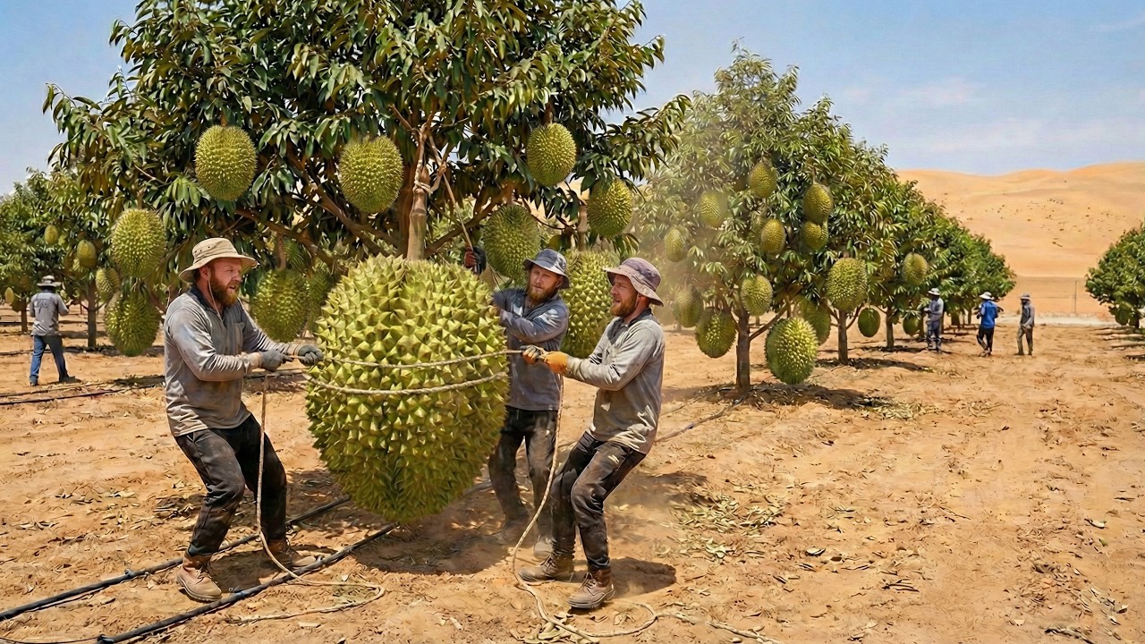 You Won't Believe the RESULTS of Growing Durians in the Desert