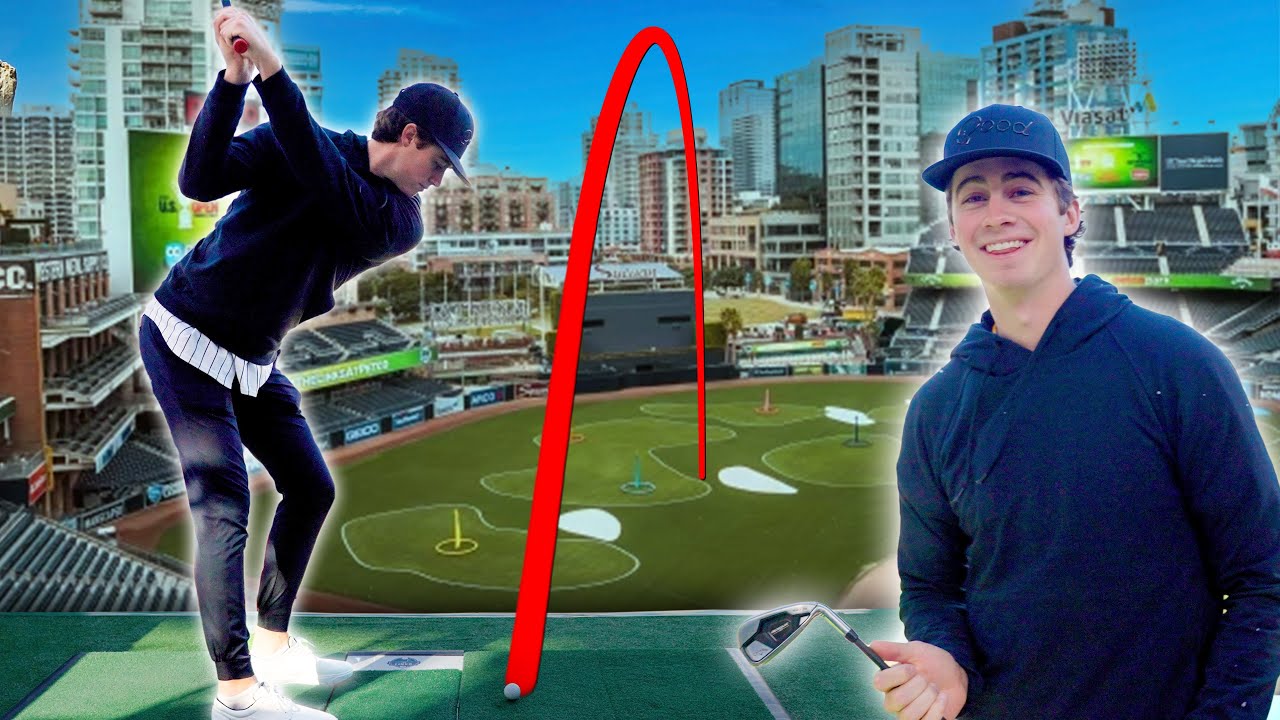 We Played Golf In An MLB Stadium!