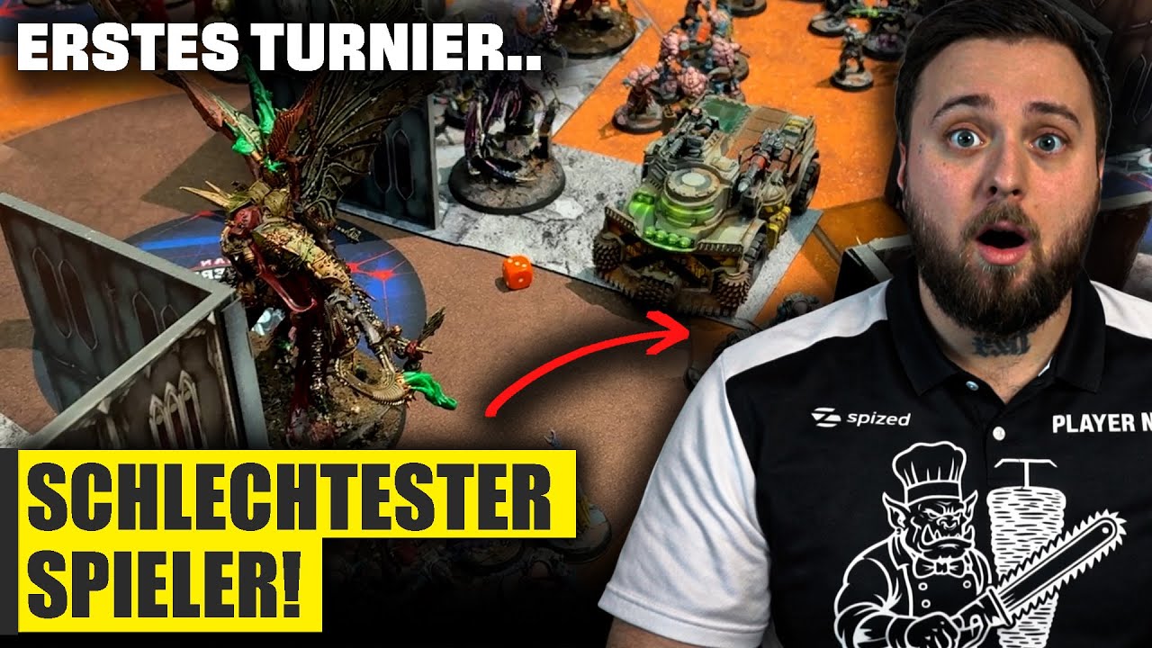 Ich war auf meinem ersten Warhammer 40K Turnier!