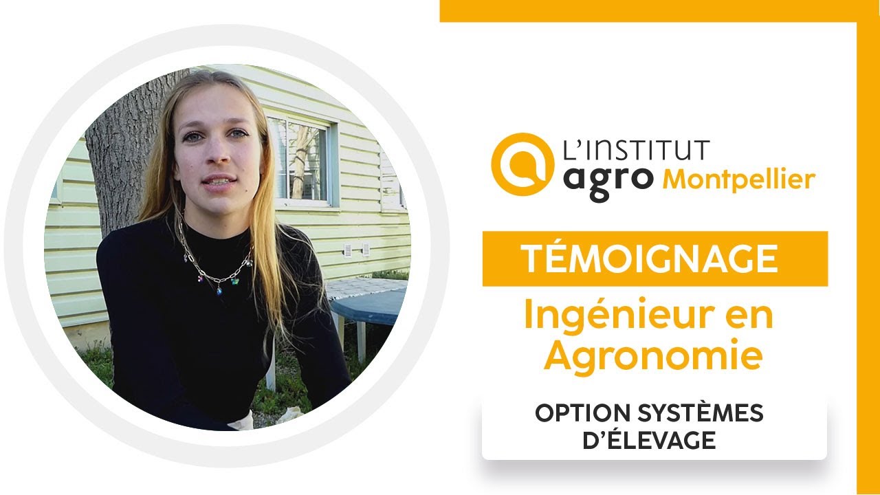 Margot, témoignage Ingénieur en Agronomie, option Systèmes d'élevage (SYSTEL)