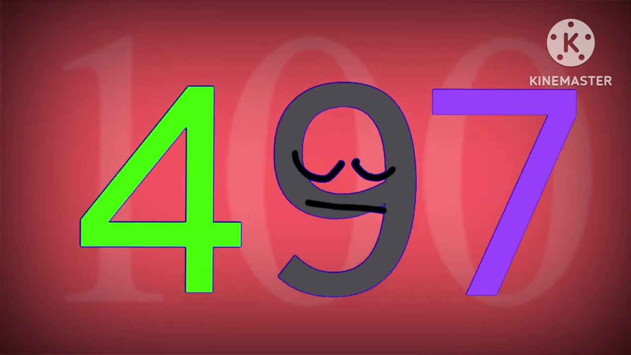 Numbers band 99 and 100 ‘The earliest YouTuber gets the band’ for @sjtc2026