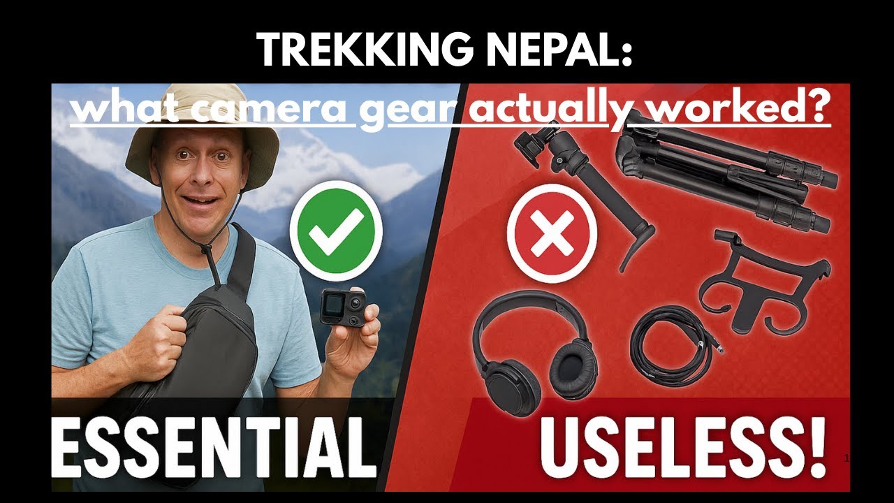 Best Camera Gear for Filming Treks in Remote Nepal (What Worked & What Was a Waste)