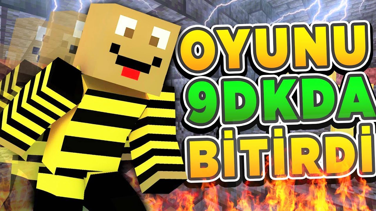 Dünya Tarihinin En İyi Minecraft Rekoru 9 Dakikada Oyunu Bitiren Adam (Detaylı İnceleme)