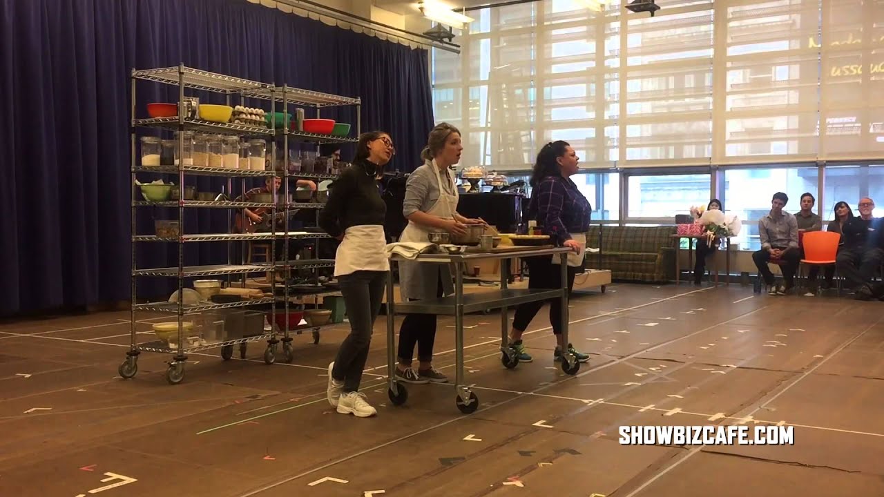Early Preview: 2nd Rehearsal Scenes 'Waitress The Musical' with Jesse Mueller