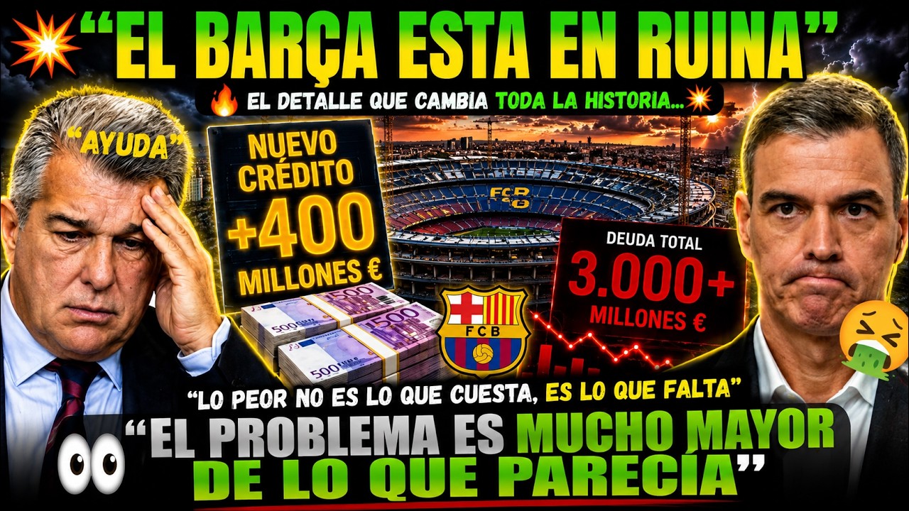LA RUINA SIGUE CRECIENDO: EL BAR&Ccedil;A NECESITA M&Aacute;S DINERO PARA ACABAR EL CAMP NOU, CASO LEIRE DIEZ